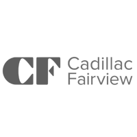 Cadillac Fairview Logo BW V2