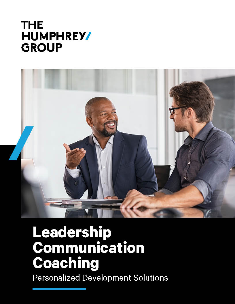 Leadership Communication Training Brochure thumbnail