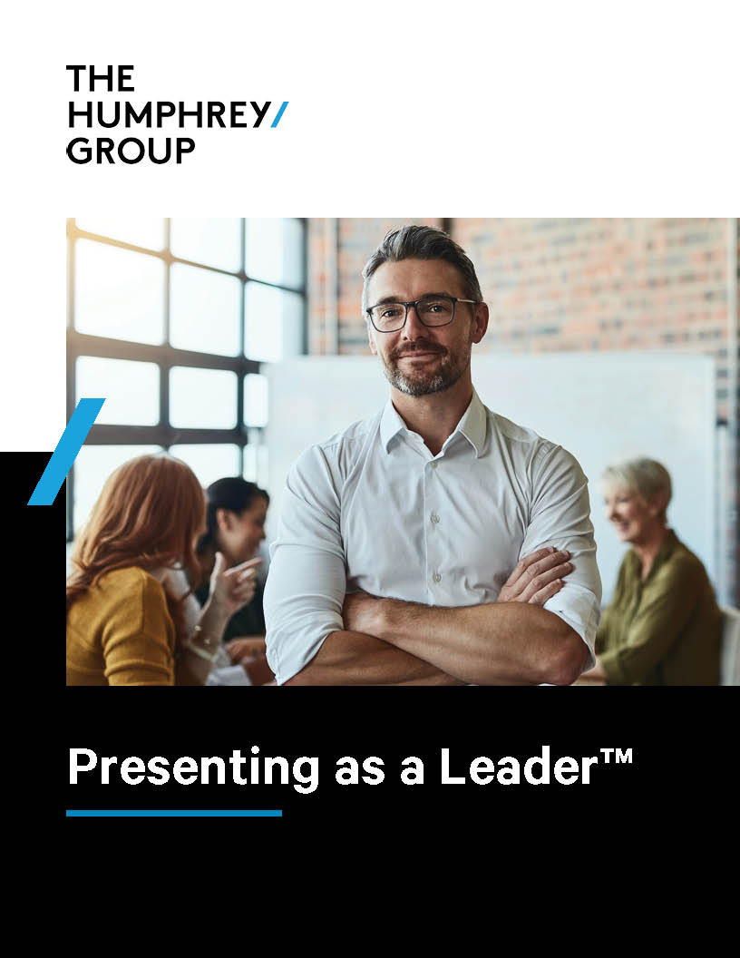 Presenting as a Leader Brochure 