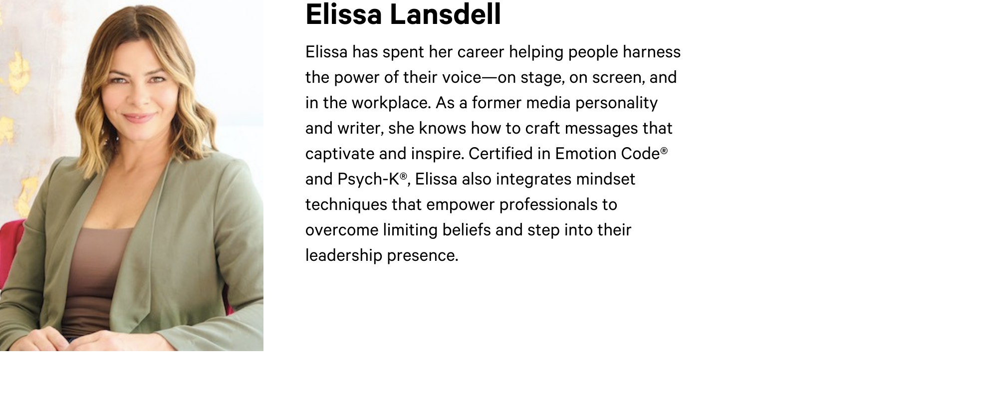 Elissa BIO