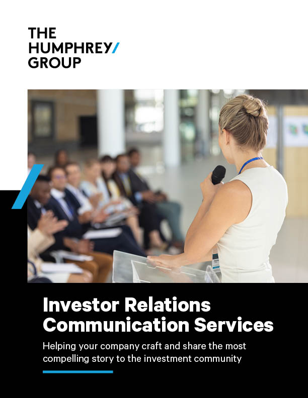 Investor Relationships Thumbnail